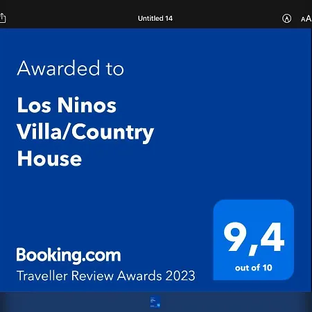 Ninos Villa/country House *